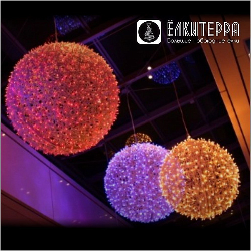 Шар Поликомпозитный световой, 20 см